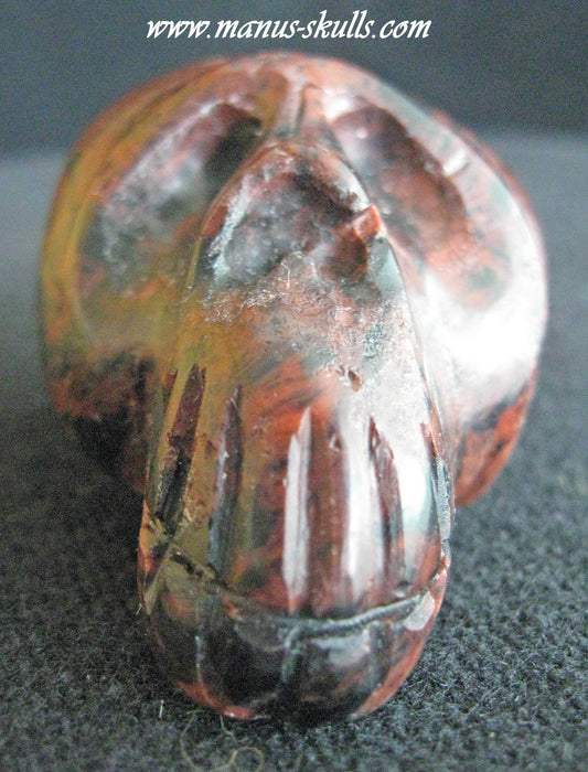 Mahogany Obsidian Skull