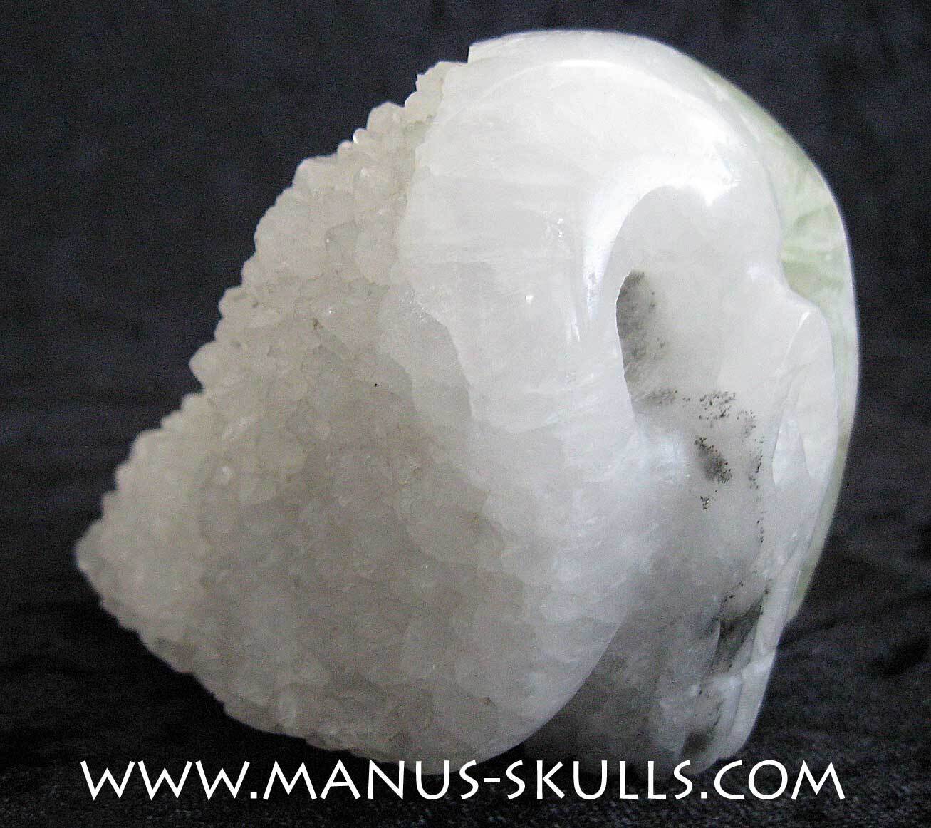 Apophyllite Skull