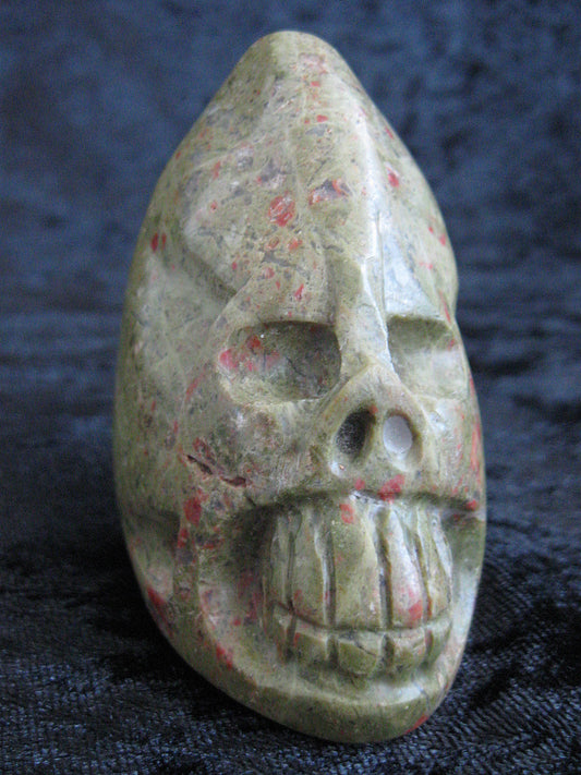 Unakite Skull