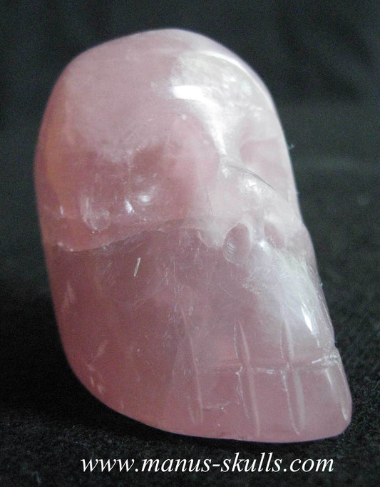 Rose Quartz Skull