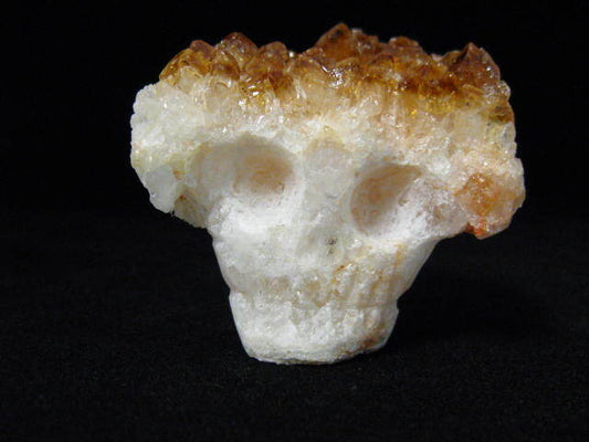 Citrine Skull