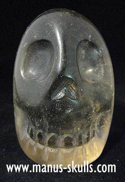 Smokey Quartz Skull