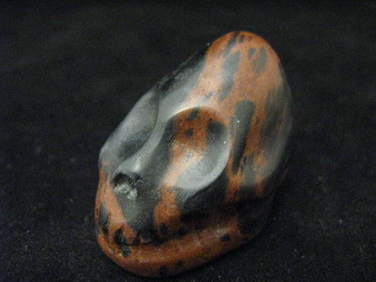 Mahagony Obsidian Skull