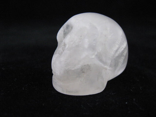 White Selenite Skull