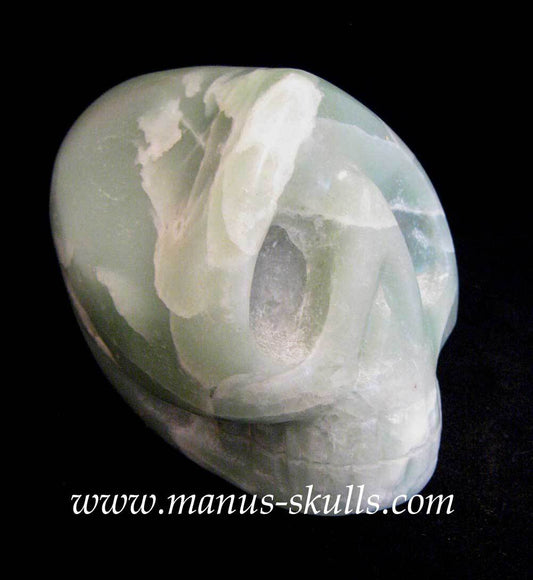 Aventurine Skull