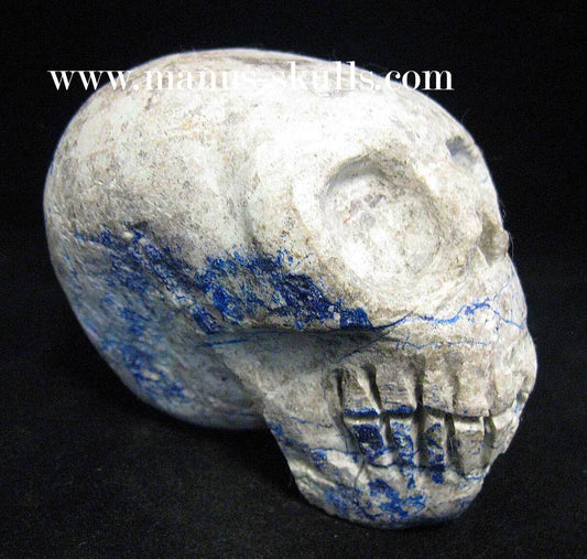 Azurite Skull