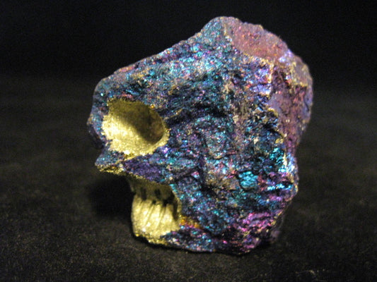 Chalcopyrite Skull