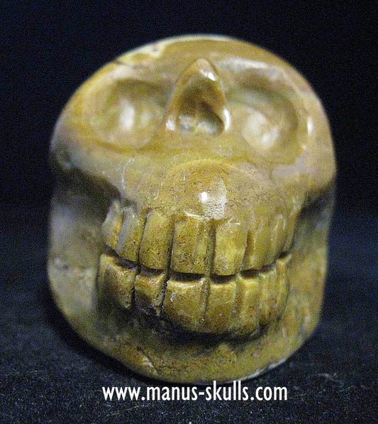 Green Opal Skull