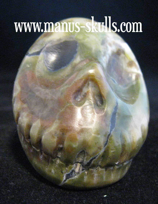 Lierbach Agate Lithophyse Thunderegg Skull