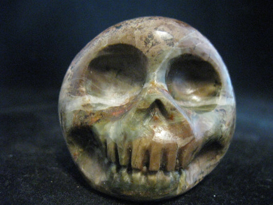 Lierbach Agate Lithophyse Skull