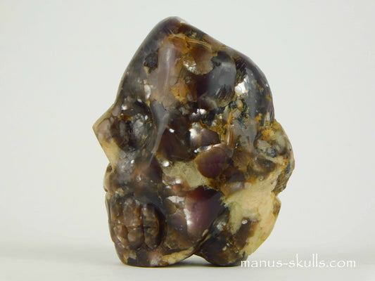 Lepidolite Skull