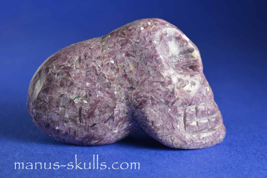 Lepidolite Skull