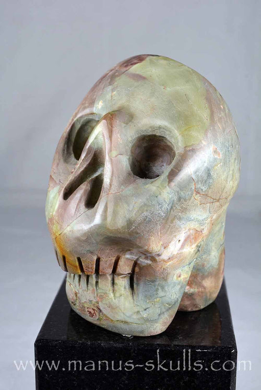 Lierbach Agate Lithophyse Thunderegg Skull