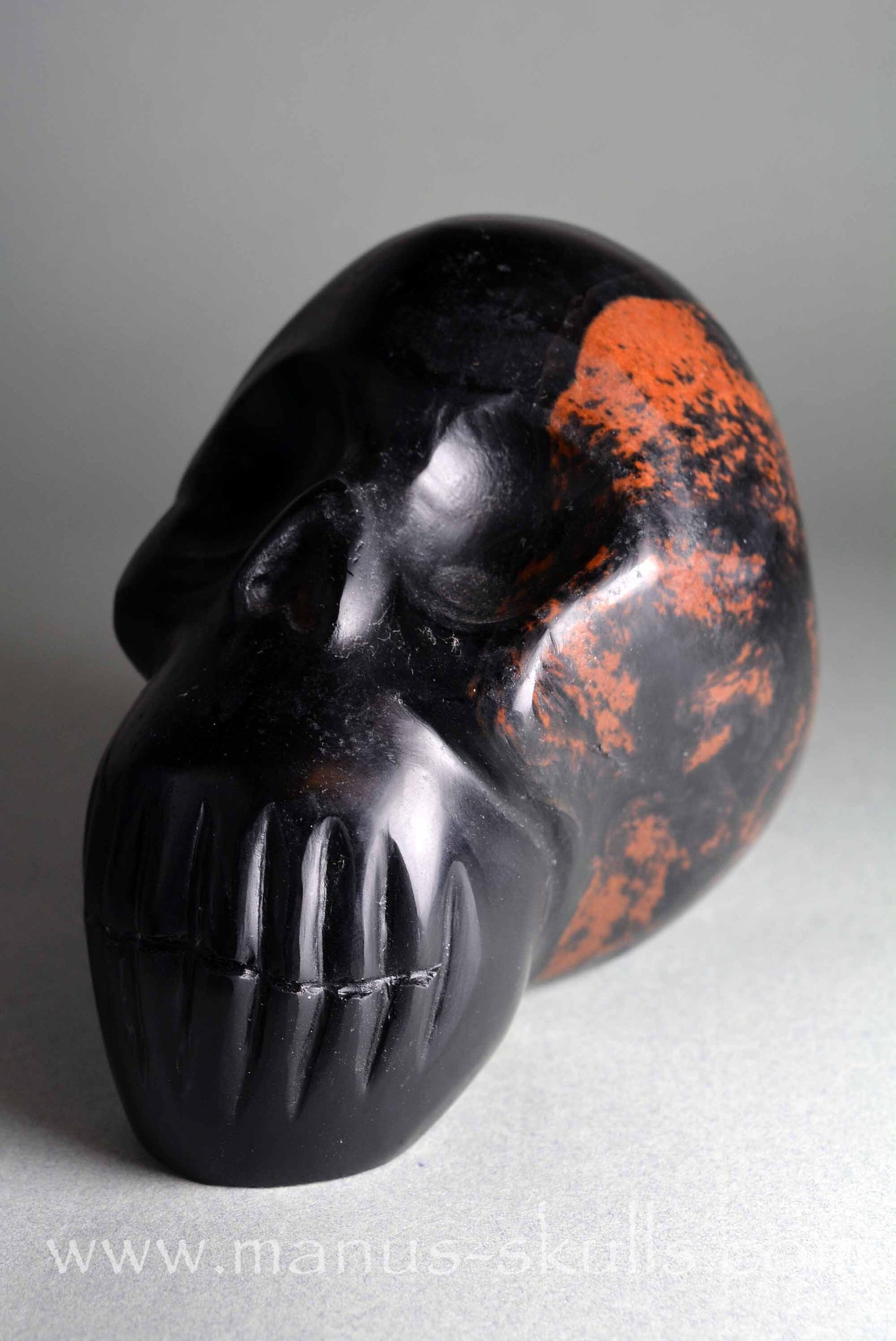 Mahogany Obsidian Skull