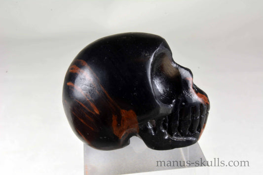 Mahogany Obsidian Skull