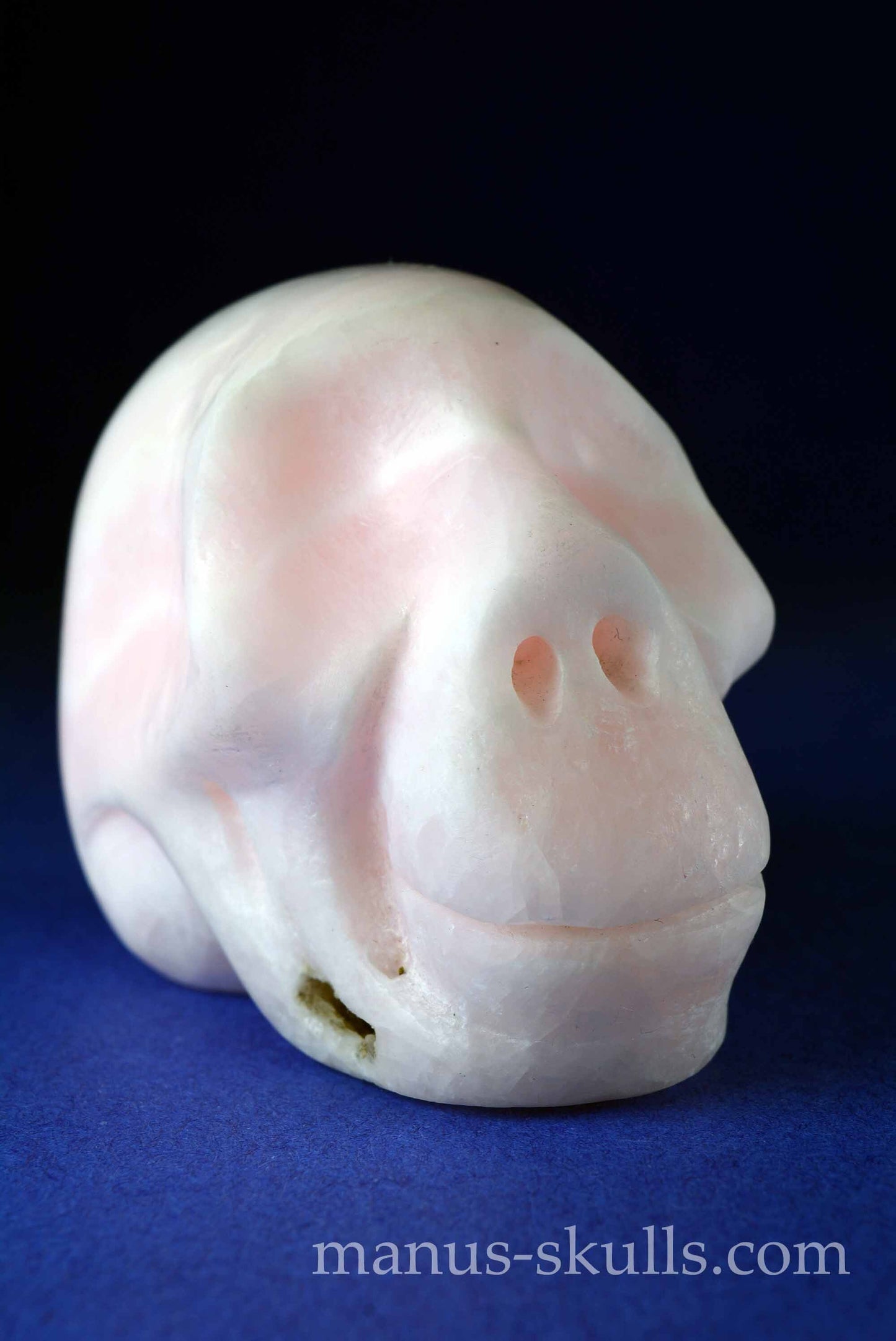 Mangano Calcite Skull