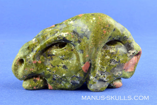 Double headed Unakite Dragon