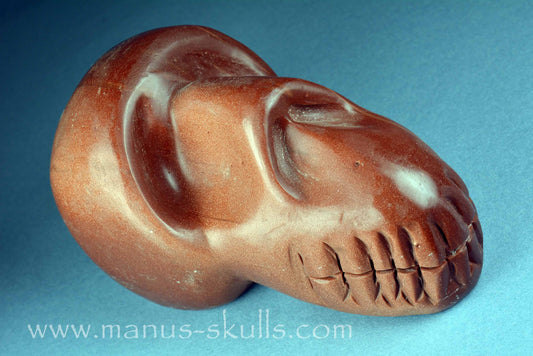 Goldstone Skull