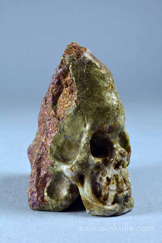 Peacock Ore ~ Bornite Skull