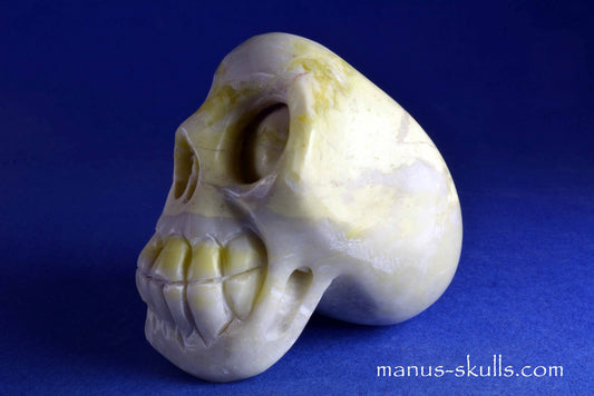 Connemara Marble Skull