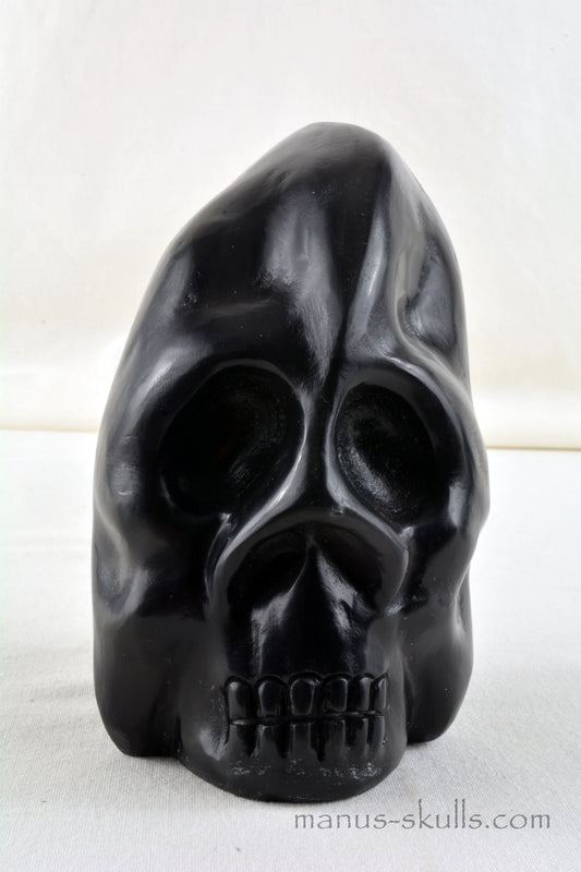 Black Obsidian Skull
