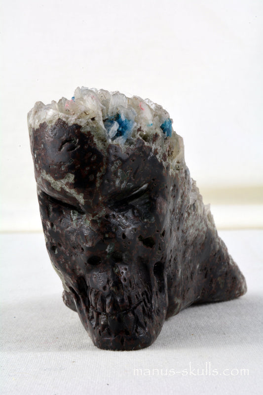 Cavansite Skull