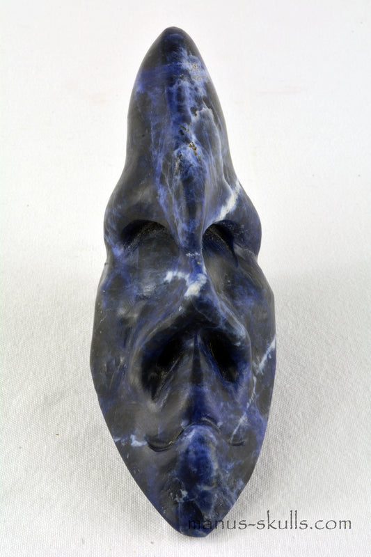 Sodalite Conehead Skull