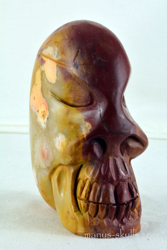 Mookaite Skull