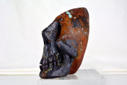 Cuprite with Turquois Skull