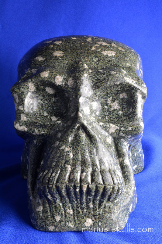 Preseli Bluestone Spiral Skull