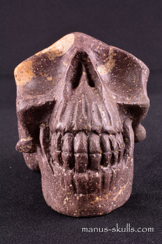 Red RHYOLITE (Germany) Skull