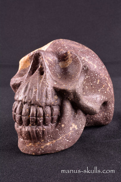 Red RHYOLITE (Germany) Skull