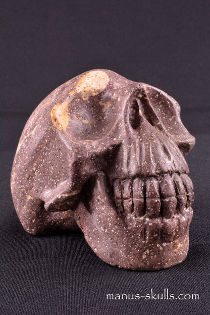 Red RHYOLITE (Germany) Skull