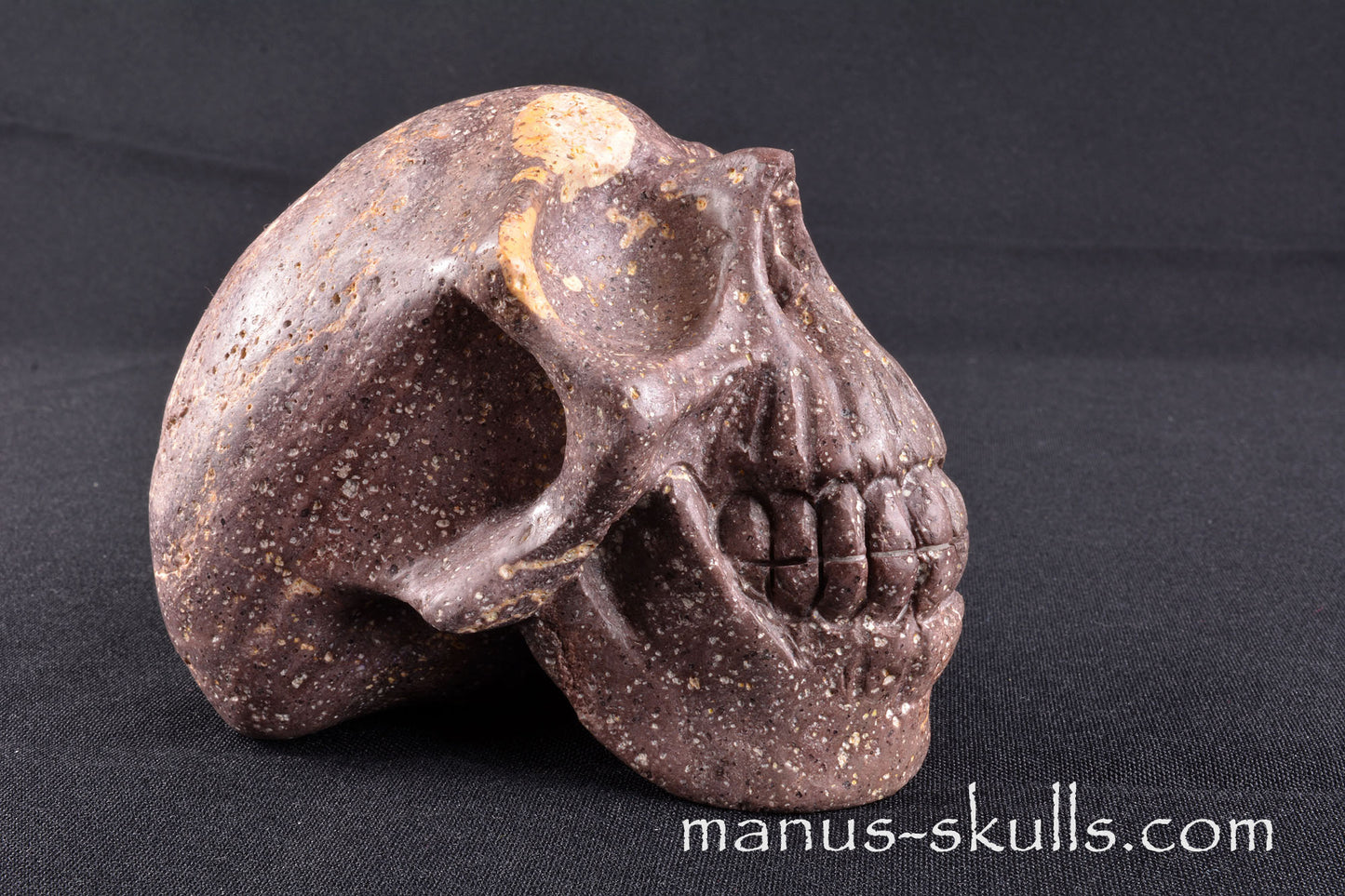 Red RHYOLITE (Germany) Skull