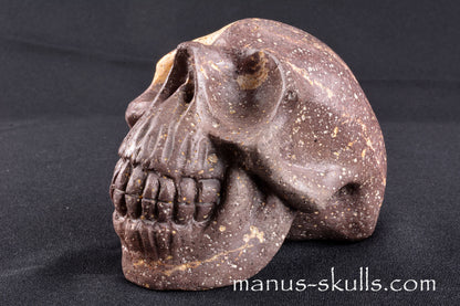 Red RHYOLITE (Germany) Skull