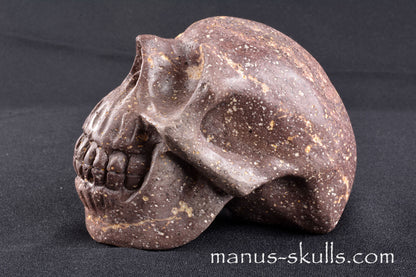 Red RHYOLITE (Germany) Skull