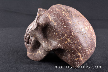 Red RHYOLITE (Germany) Skull