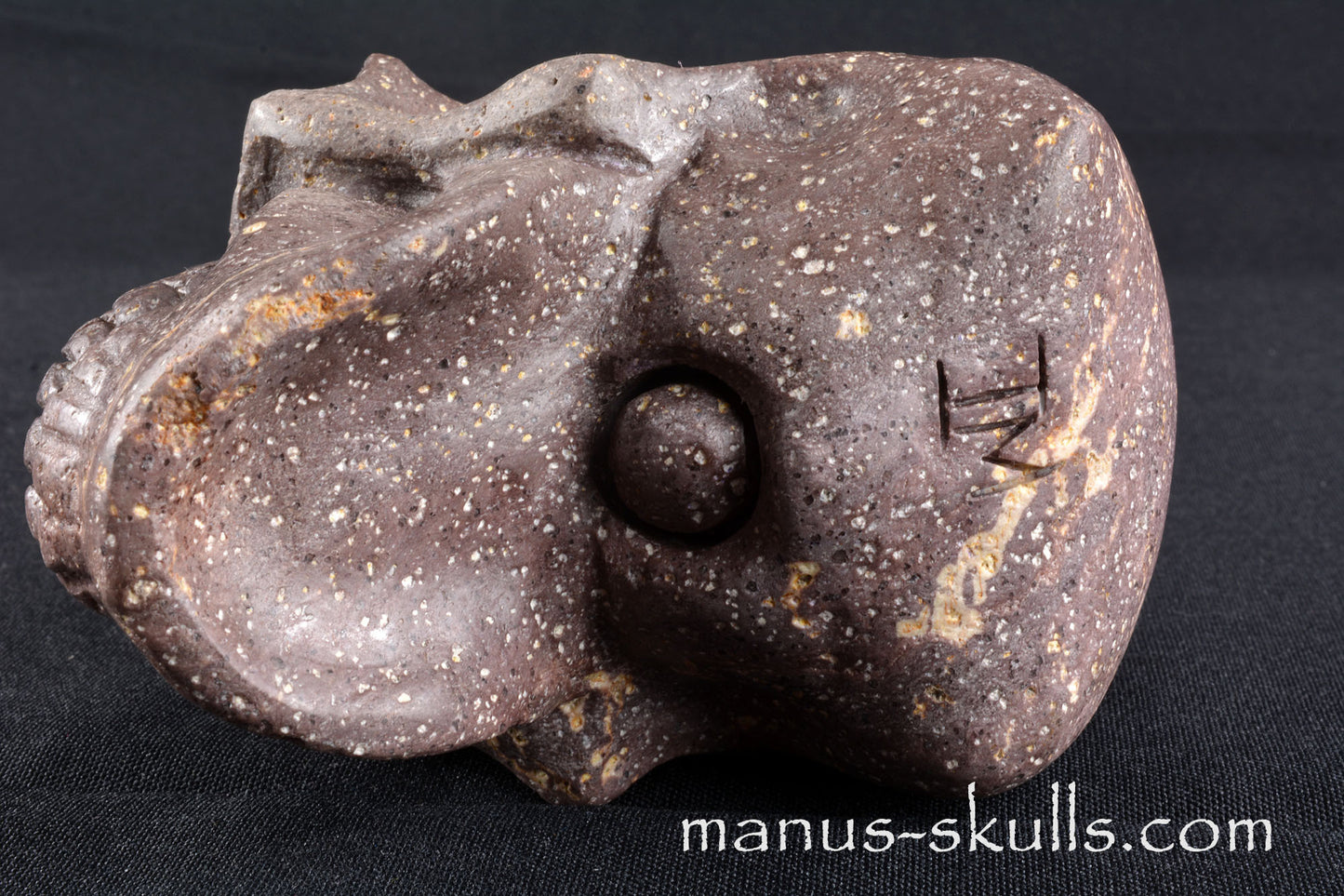 Red RHYOLITE (Germany) Skull