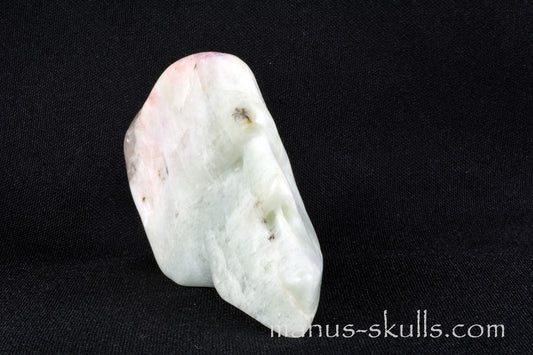 Aquamarine with Morganite en Smokey Quartz Skull