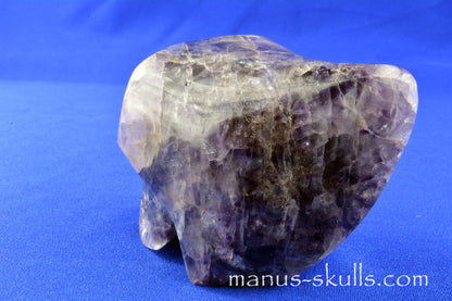 Blue John Fluorite Skull