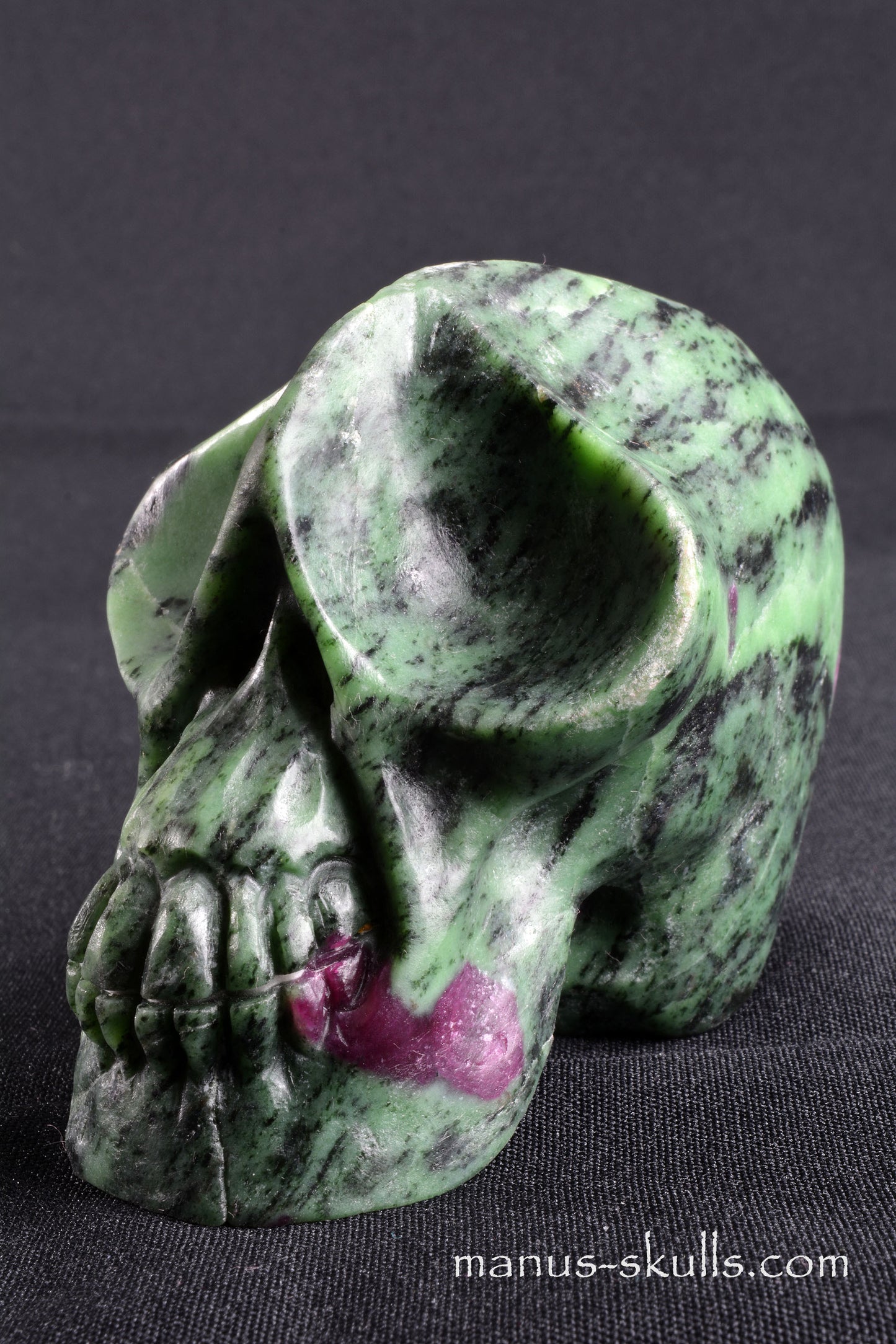 Ruby in Zoisite Skull