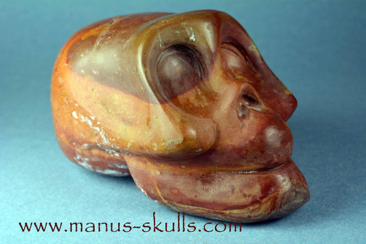 Mookaite Skull