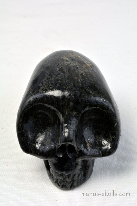 Nuummite Skull