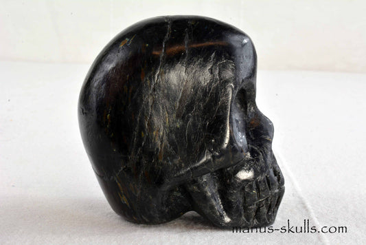 Nuummite Skull