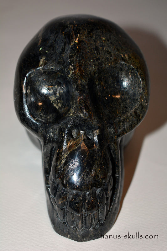 Nuummite Skull