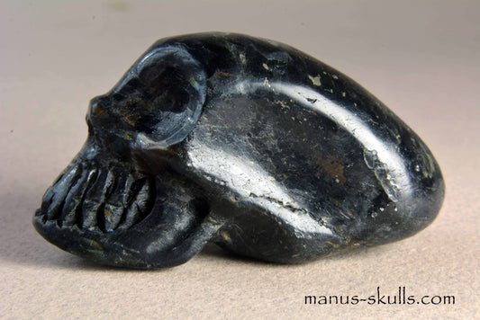 Nuummite Skull