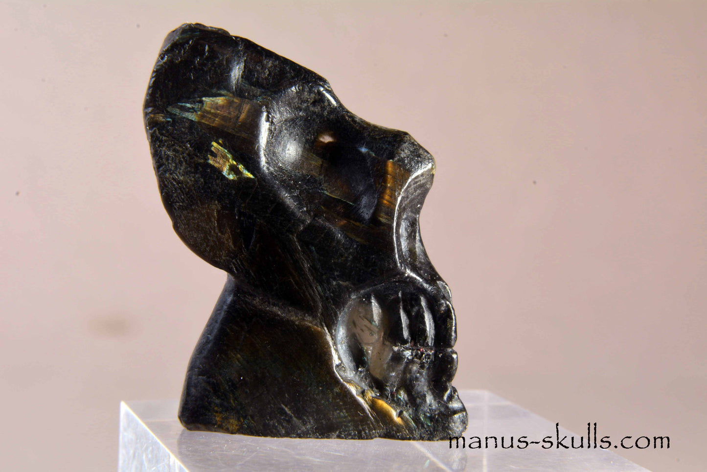 Nuummite Skull