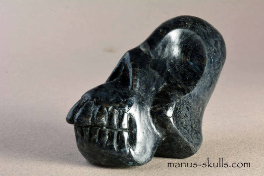 Nuummite Skull