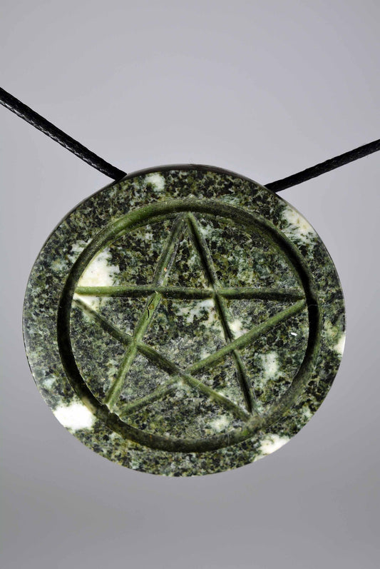 Preseli Bluestone Pentacle pendant