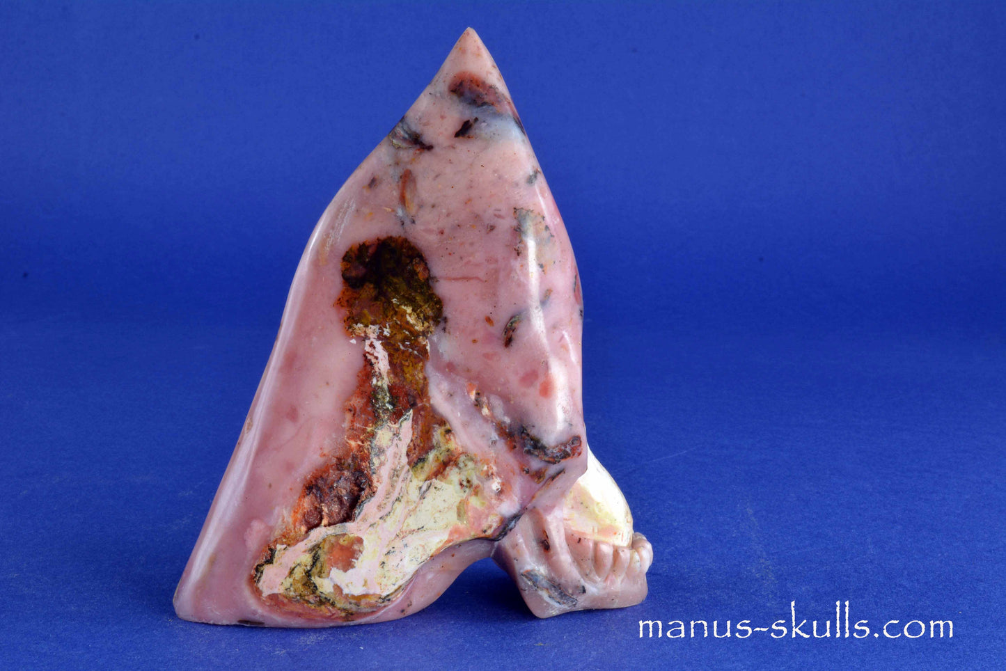 Peruvian Opal Conehead Skull